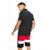 Taped Polo Shirt - Black